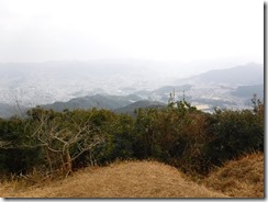 13山頂から長崎市内の眺望