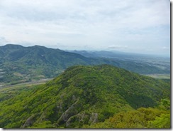 36西展望台から宇佐平野、八面山などが見えました