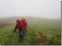 18 雷山スキー場分岐に上がってきました