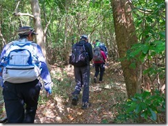 24右田ガ岳の登山開始IMG_2429