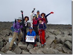 5-12蓼科山にて登頂写真P9152932
