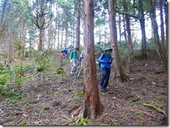 1-28保口岳を下山します