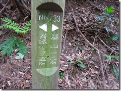 34 基山へ1kmの道標