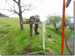 35 基山山頂下に到着