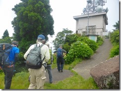 2-19下山です､と言ってもすぐ下まで車道がきています