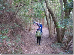 16五又路分岐から金立神社上宮へ