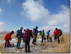 03猟師山、合頭山の分岐到着