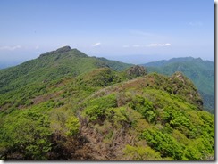 2-29障子岳より祖母山