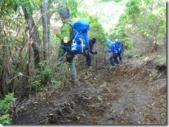 3-09登山道に悩まされて