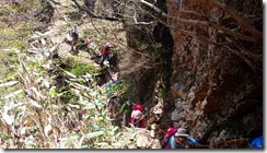 12山頂直下の登り