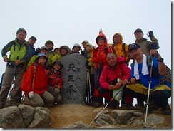 32智異山(天王峯)登頂写真