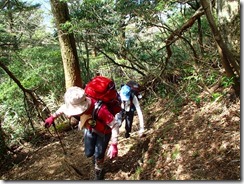 1-05雁俣山直下の急登