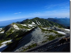 3-06雪倉岳へ向かいます