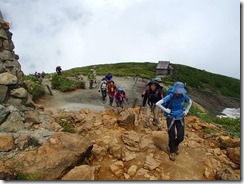 1-02八方池山荘駅から登山開始