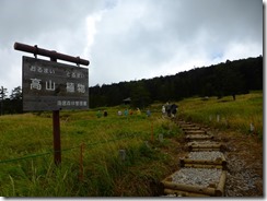 1-02白駒の池を目指します