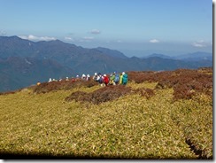 23下山です