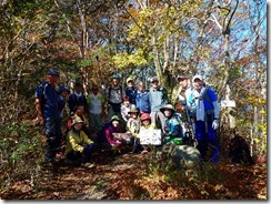 11ハナグロ山登頂写真