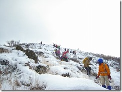 16鞍ヶ戸から船底への下山