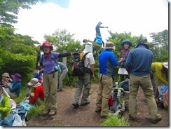 18九千部岳到着