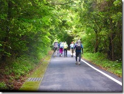 01登山口へ向かいます