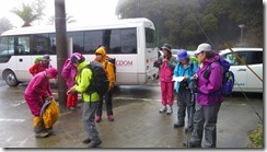 1-02雨の山行になりました