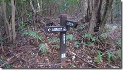 3-22七ツ岳登山口公園への道標