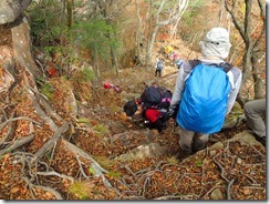 2-41夏木新道登山口への急下り