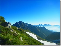 3-06サンサン山倶楽部の別隊が登っている剱岳