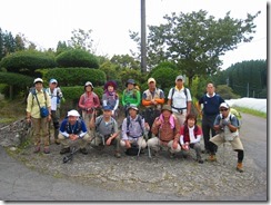 ①黒猪鹿登山口（10時15分出発）