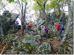 1-11ここを登ると山頂です