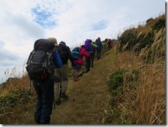 1-32俵山山頂近くに上がってきました