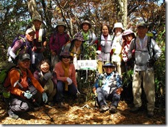 24五勇山山頂にて