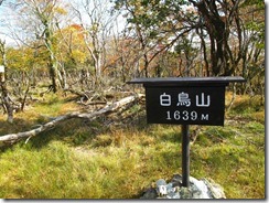 16　白鳥山山頂到着