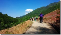 30登山口へ