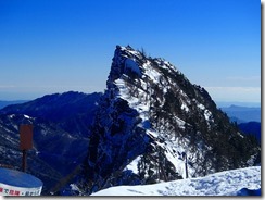 15天狗峰は目の前ですが今回は止めました