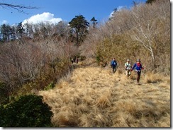 1-15帰路につきます、林道あるきです