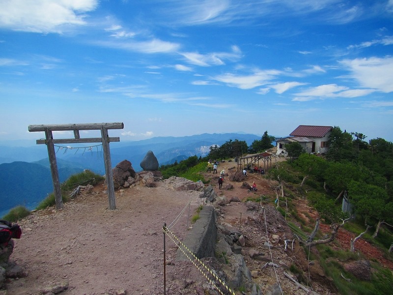 男体山(日本百名山、一等三角点、栃木県)